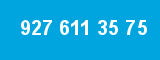 927 611 35 75 927 611 35 75